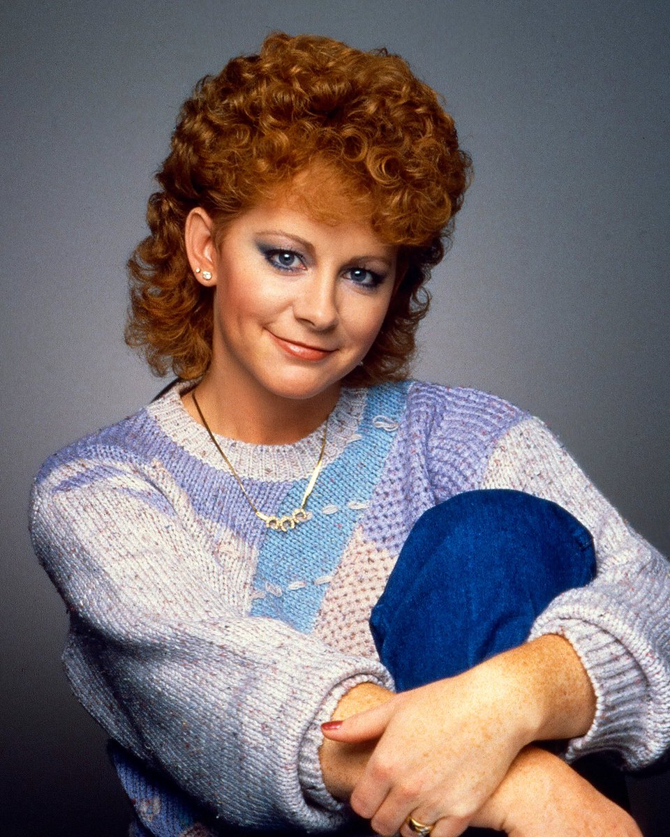 reba's tweet photo. No AI needed here, I know what I looked like in the 80s!!! https://t.co/reu74u0iS8