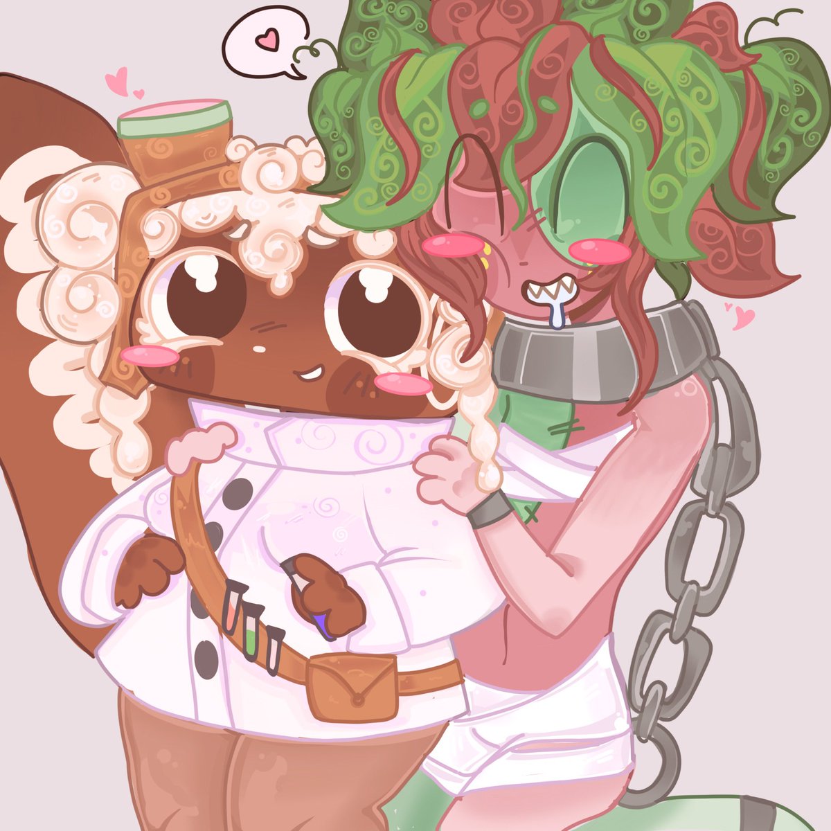 pastrycosmos's tweet photo. ignore berry beast’s arm proportion I realized it too late .., #fruitcake https://t.co/WrvwqXMOai
