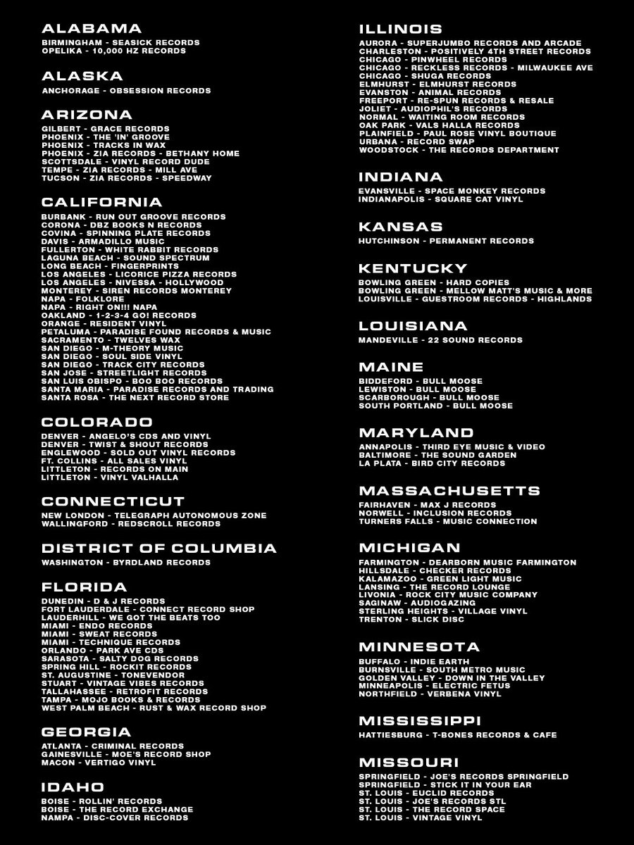 ADORING_MILEY's tweet photo. A multitude of record stores across the country are having advanced listening parties for BASS PERSUADES on Tuesday Sept. 15! Find your nearest store for more details! #basspersuades #listentomiley #mileycyrus #miley @miley @mileyworld @MileyUpdates @MileyNation https://t.co/9noSBZOl9V
