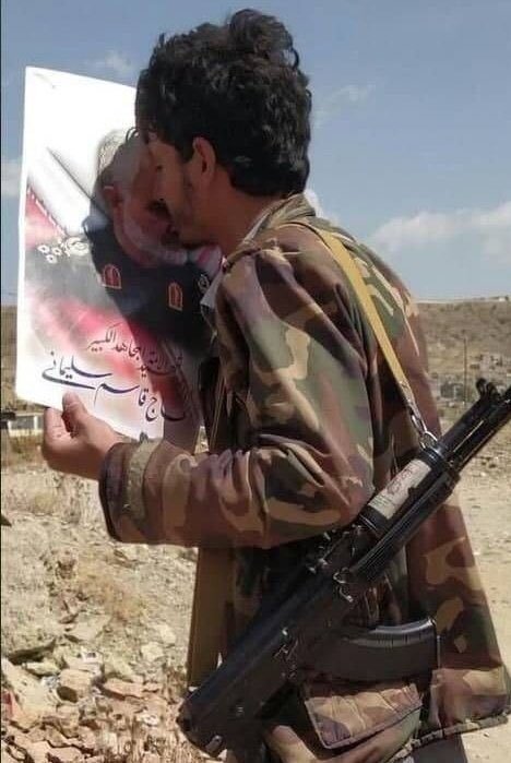 Sh_MJalili's tweet photo. درود بر "سربازان حاج قاسم" رزمندگان باغیرت، مومن و شجاع یمنی https://t.co/qCzJsqwp3P