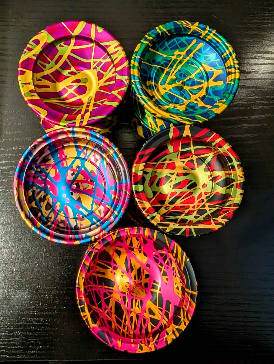 monkeyfingeryo's tweet photo. Which one would you pick up first? Pic shared by #MonkeyfingeRDesign Zoo Member RadMatt1337 #mfd #yoyo https://t.co/ee4FR4TbYi