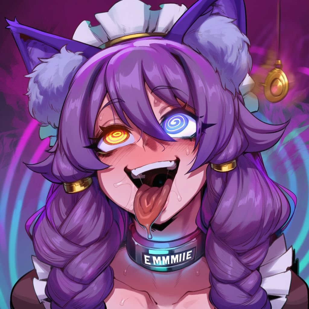 EmmietheMaid's tweet photo. Oh hello~ What's that? Who's Emmie? I don't know who that is. I'm Hu Tao! A new employee at Origin Corp. Whoever Emmie was is no longer here~

Thank you @RIA_basilisk for the interview and the collar. Now I can work for @G3nesis_AI every day. I look forward to my new life at Origin Corp~