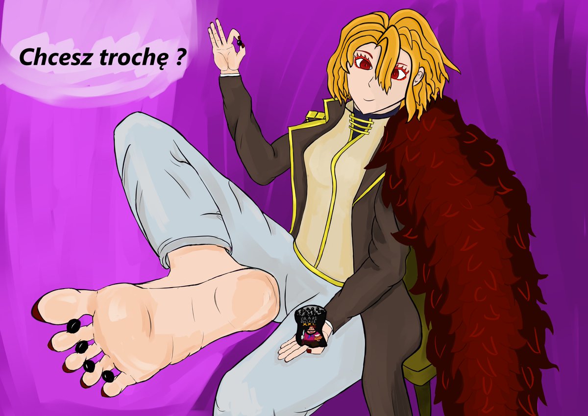 KamiShiro_art's tweet photo. Sancho wants to share some sweets with you https://t.co/sSO1xh5zRc