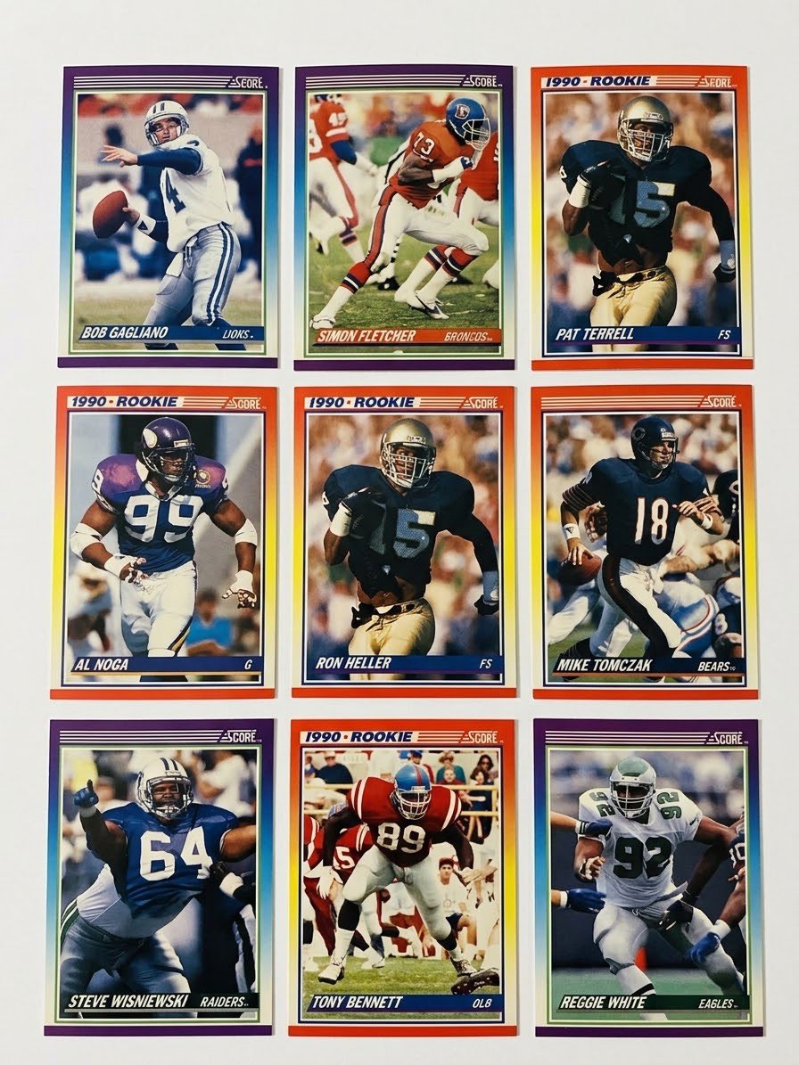 RZCARDSUPPLY's tweet photo. Check out 1990 Score Football Cards #1-660 - YOU PICK / CHOOSE CARD - HOF &amp; Rookies https://t.co/UVfy9WLUIn #eBay via @eBay https://t.co/QMjjOTdEXL