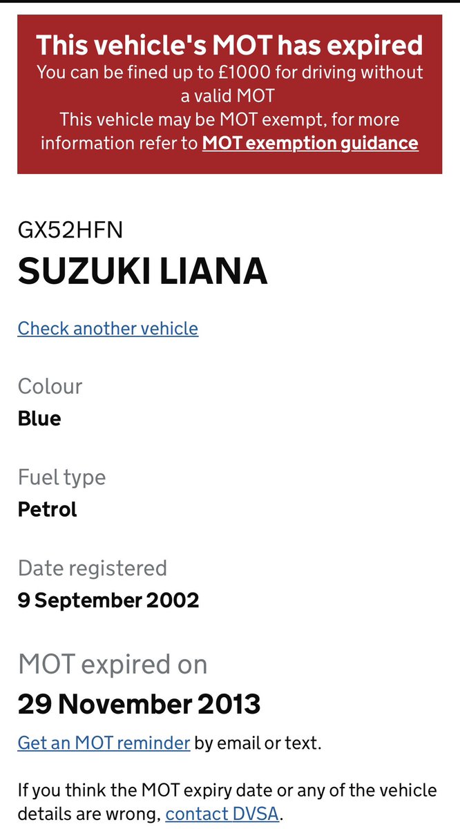 topgeararchive's tweet photo. Today (Yesterday) In Top Gear History: September 9th, 2002: A blue 2002 Suzuki Liana GLX with the number plate GX52 HFN, was registered. The Liana would be used as the Reasonably Priced Car from Series 1 in 2002, until the end of Series 7 in 2005. https://t.co/zcPoEzK6KD