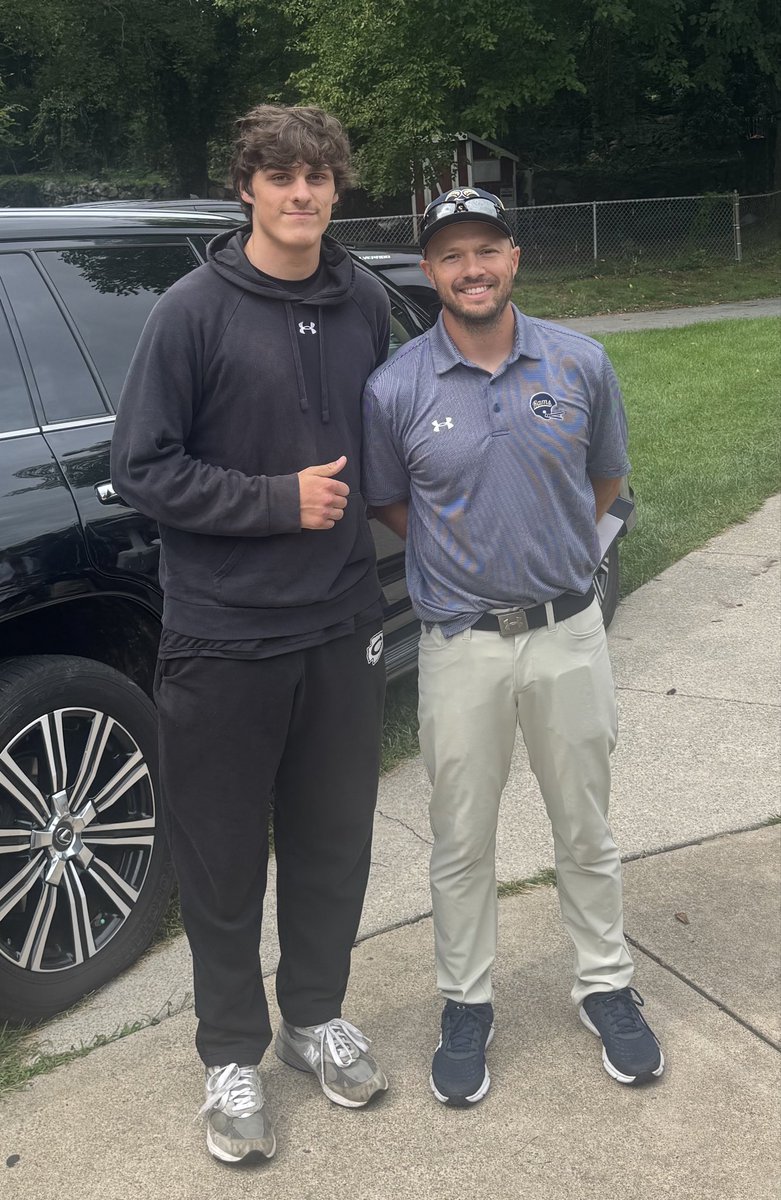 GrantHouser11's tweet photo. Thank you for reaching out @SURamsFootball. I appreciate the gameday visit last weekend against @FrostburgFB. My family and I had a great time and enjoyed the campus. Looking forward to seeing you guys soon. @CoachLukeWright @Tj_Peer https://t.co/XsUPWvlWmc