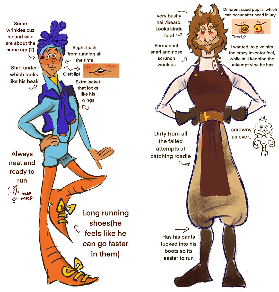timblodo's tweet photo. Gave them human designs hopefully i wont redesign them again.. #wileroad #wilerunner https://t.co/Q6teldCtpR