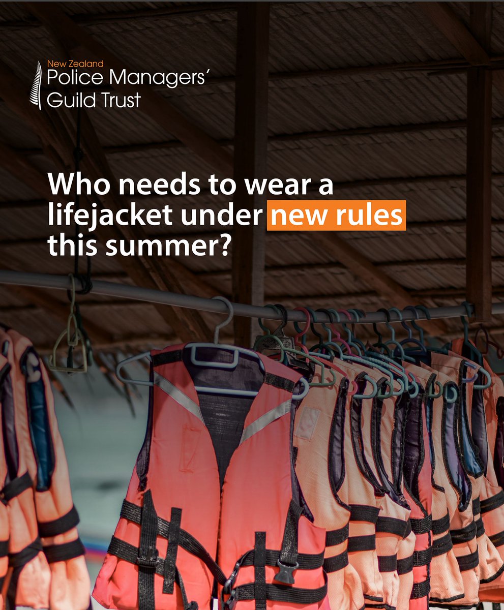 nzpmgt's tweet photo. New lifejacket rules are now in effect in the Waikato. But wherever you’re in NZ, wearing a lifejacket on the water should always be a given. Rules or not, a lifejacket only works if you’re wearing it. https://t.co/6bxTIZZ43O https://t.co/RlzOH7VDpi