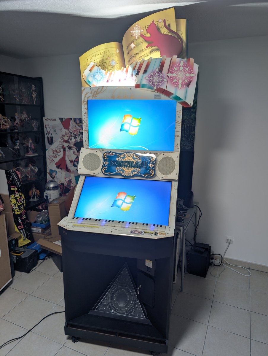 Ouarss's tweet photo. Nostalgia's done! 🥳🥳

Can't believe that's already my 5th yaj cab.

I'm missing the bottom plexis! If you know where to get some, I'm interested 🫡

I have two more cabs to go! (And a serious space problem, help)
Spoiler, The next one is kinda unexpected 😉😉 https://t.co/LdbiKmnmQi