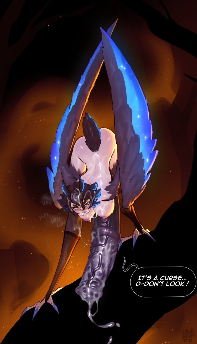 Lewdstuffart's tweet photo. she got cursed 😔 https://t.co/jP14AxU3Zu