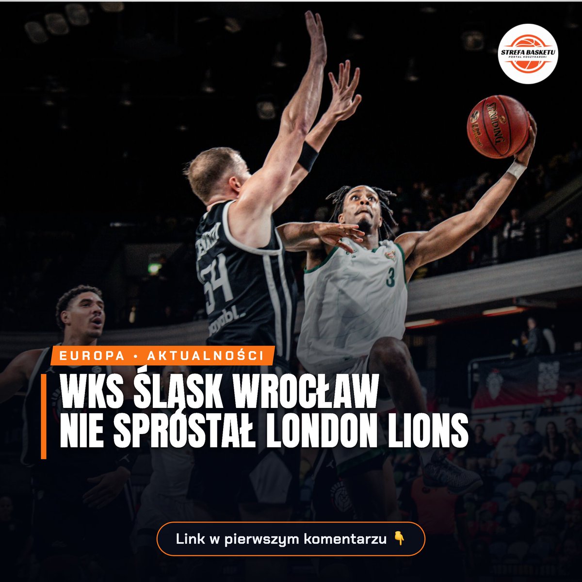 strefabasketu's tweet photo. Śląsk przegrał z London Lions 96:78 na otwarcie turnieju 🚨🏀
📊 (19:25, 25:21, 29:21, 23:11)
🔥 Luc: 15 pkt, 4 as.
🆕 Debiuty Moore'a i Robinsona po 12 pkt
#SlaskWroclaw #PLKpl #LondonLions https://t.co/FiVuqOrYoO
