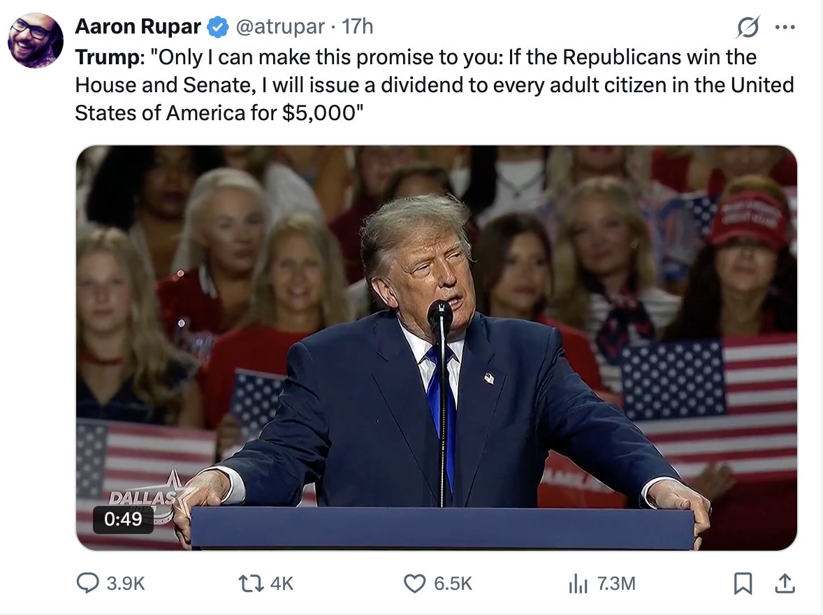 stickersaretrue's tweet photo. @RepJeffCrank Do you condemn Trump's Socialist promise of handing $5000 out to every American, Jeff? Trump's bribe seeks to fundamentally change America's elections and political system. Its at odds with our values as Americans. Anything to say, Coward? https://t.co/wuyMP5M5AG