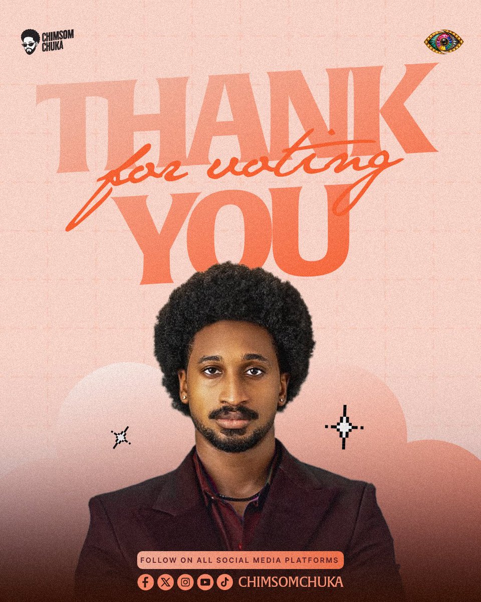 ChimsomChuka's tweet photo. Chimstrybe, THANK YOU! ❤️🫶🏽

Thank you for every single vote and for standing by Chimsom. We appreciate you! 🥹🧡

#ChimsomChuka #bbnaija https://t.co/LkQWdsPQiY