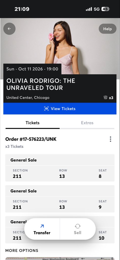 Jeanettezzq's tweet photo. Interest Check>>>>

Hey Livies���� I’m Selling 3x Olivia Rodrigo tickets For Sunday 11/10. Send a message if you’re interested! #OliviaRodrigotickets #oliviarodrigofan #livies #ticketforsale #tickets #chicago #theunraveledtour https://t.co/NQLAL3AGLA