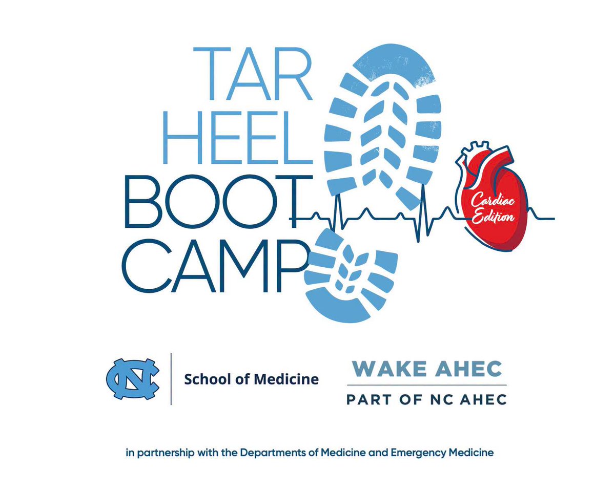 UNC_SOM's tweet photo. We are excited to invite you to the Tar Heel Boot Camp: Cardiac Edition conference, which will be held October 10, 2026 in Roper Hall at the UNC School of Medicine.

More information:
https://t.co/oTiozr8o1n

Click here to register now!
https://t.co/1PfyHPqYpj https://t.co/7hwWVccWIG