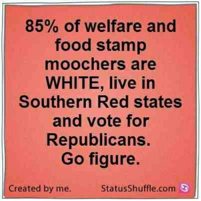 ckronstedt's tweet photo. #RedStateMoochers https://t.co/ofzlFk03Je