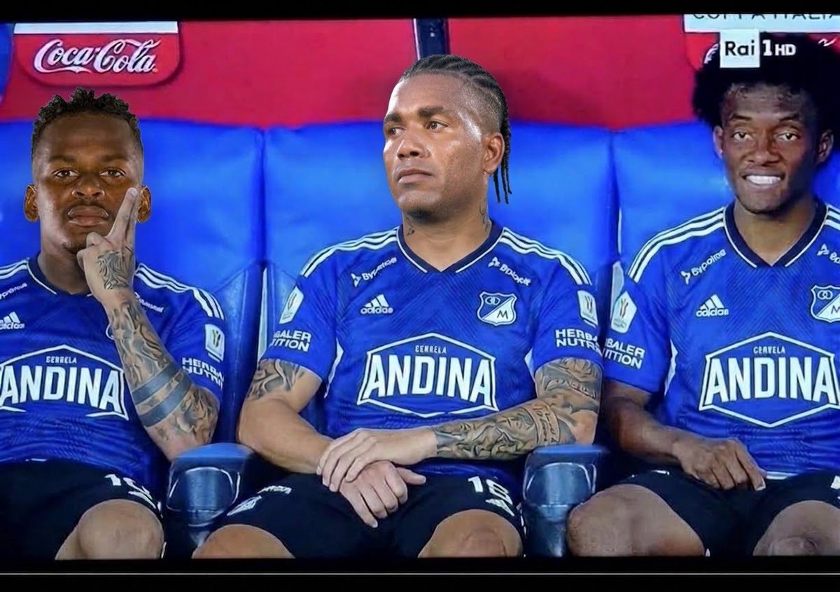 _RHarold's tweet photo. @MillosFCoficial No está preparado para jugar con estos cracks! Alegrías le esperan https://t.co/8PsTCA1f87