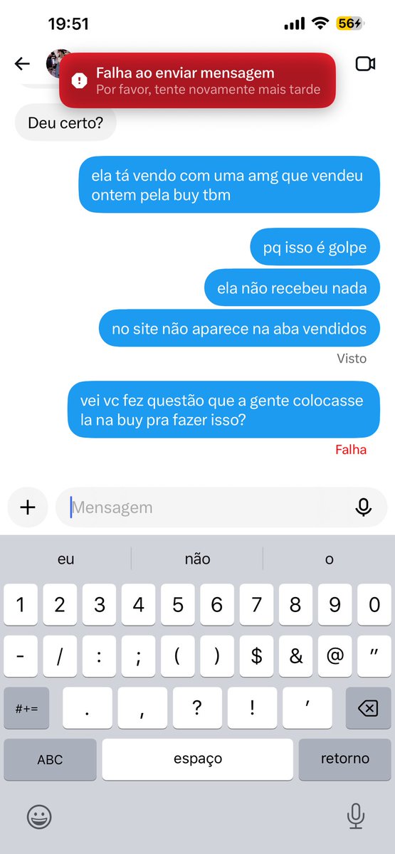 ndftwd's tweet photo. essa desgraçada GOLPISTA @izabellaalwo aqui queria comprar ingresso da demi, fez questão de ser pela buyticket pra tentar passar GOLPE em quem tá vendendo, tomem cuidado com essa piranha ela achou que eu não fosse me ligar que e golpe e me bloqueou, tomem cuidado 🚨 https://t.co/eIAJZMqBVz