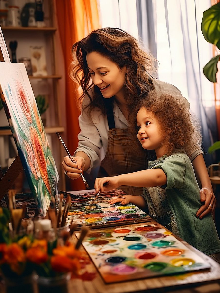 beigr758058's tweet photo. Little artist + messy craft table = the best kind of chaos with my favorite mini-me!  #FamilyFunDay， https://t.co/BvzrSb6MXA