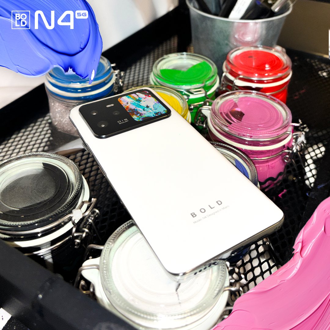 BLU_Products's tweet photo. Consider this our kind of masterpiece. 🎨😏

Dual displays, 5G, 512GB of storage, a 50MP triple camera, and unlocked freedom wrapped in one seriously good-looking phone.

The BOLD N4 is $324.99 on @Amazon 👉 https://t.co/SlpxmiohIq

#MakeBoldMoves #BudgetFlagship #SmartBuy #UnlockedPhone #AndroidPhone #BLUSmartphones