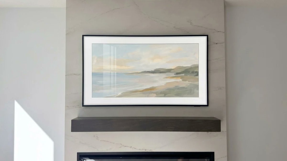 MountingManTV's tweet photo. TV mounting Shakopee by The Mounting Man. Samsung Frame. 65-inch Samsung Frame TV in Shakopee on tile.

Install subtotal: $650.

https://t.co/uCgBR9dx4u https://t.co/ro44CkFreM