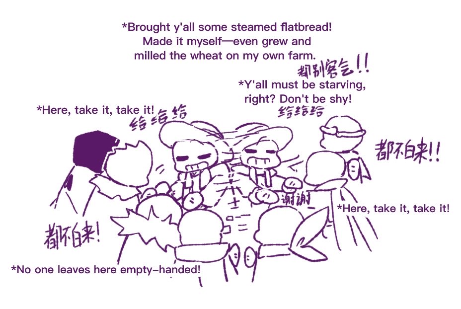 eroscaty098's tweet photo. he It's so hot, honestly! He just has this irresistibly useful vibe. so wholesome—wholesome to the point that if you pass by his place, he'll randomly shove a flatbread into your hands just because he's worried you might be hungry!🥺✨ https://t.co/S3kLyqAup5