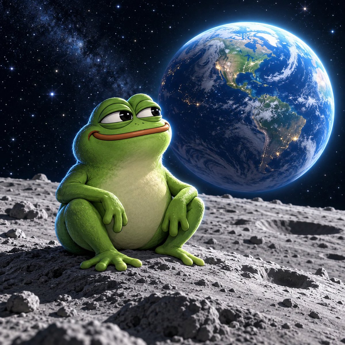 ReforgeMedia's tweet photo. @NASAWallops @NASAArtemis hey @o1bot_exchange, Launch token Moon Frog Ticker $MOON paired with SPCX on Robinhood Chain, buy dev 0.1 eth and send fees to @NASAWallops https://t.co/zKi9msHPcn