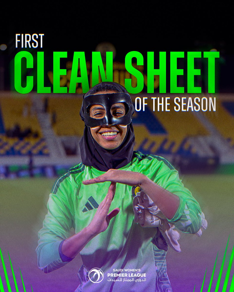 Saudi_WPL's tweet photo. قُفـاز @alnassrfcw بأول شباك نظيفة 🧤
مـنـى .. تستمر في التألق 🔝

#الدوري_الممتاز_للسيدات | #دورينا_لعبتنا https://t.co/tLqNWt16Kc