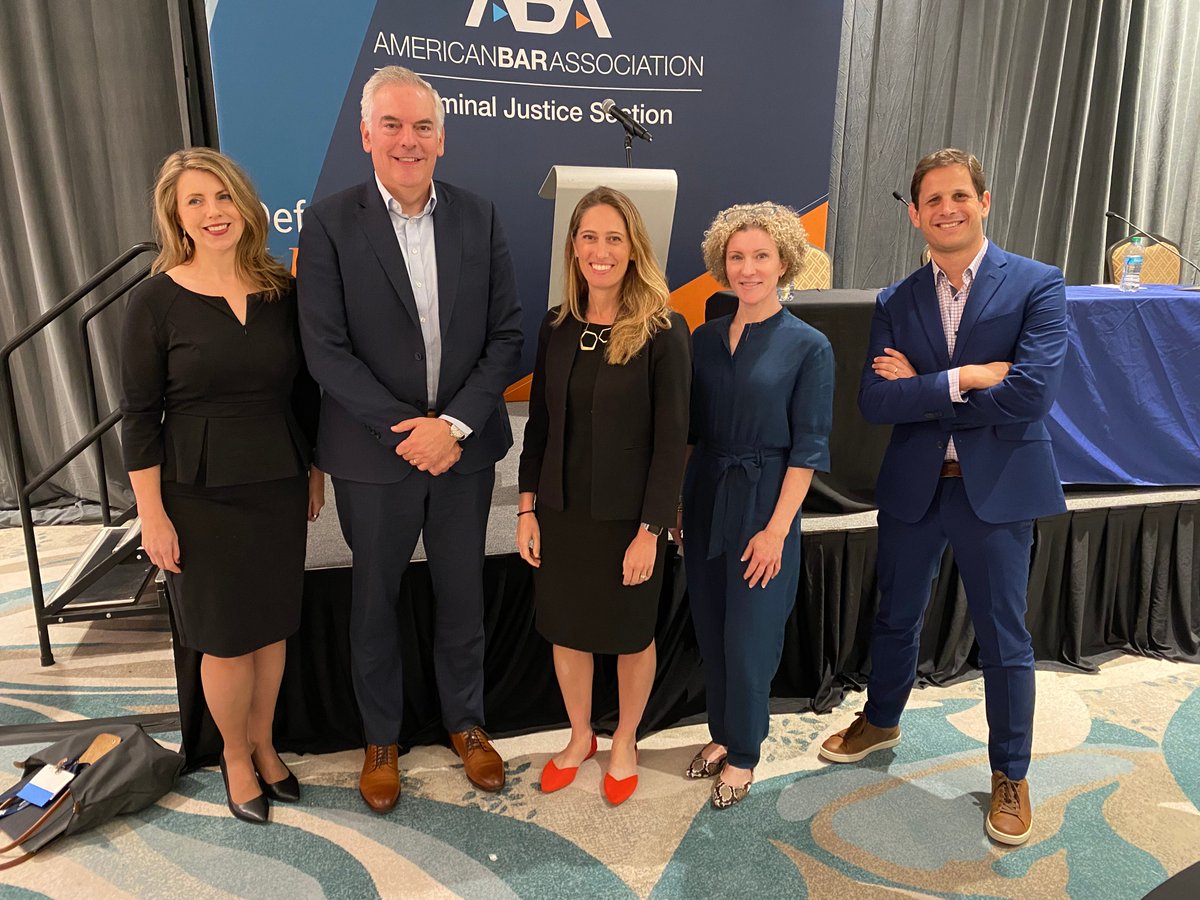 ABACJS's tweet photo. Huge thanks to our panelists for a great discussion on sanctions &amp; export controls enforcement, one of the hottest areas in white-collar practice right now. 
#WCCI #Sanctions #ExportControls #ThankYou https://t.co/HIgynDrPrv