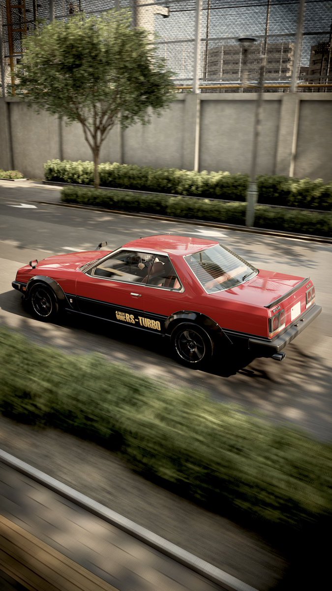 AxeLindh's tweet photo. Nissan Skyline 2000 Turbo RS R30 🇯🇵✨

#ForzaHorizon６ #nissan https://t.co/YbXiTHr798