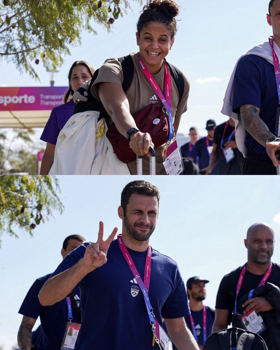 timebrasil's tweet photo. CHEGAMOS, SANTA FÉ! 🇧🇷🔥

As equipes de Natação e Esgrima já estão na Vila dos Atletas, em Rosário, prontas para viver os Jogos Sul-Americanos Santa Fé 2026! 🏊‍♂️🤺

📸 Mariana Sá/COB

#TimeBrasilEmSantaFé #Natação #Esgrima https://t.co/JtwybSUseA