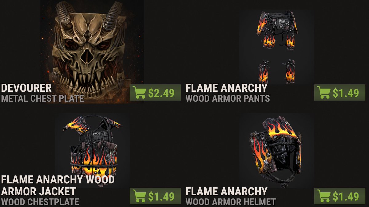 RustItemStore's tweet photo. 🚨 NEW ITEM STORE 🚨
https://t.co/Fq7WX55UXa

#rust #playrust #rustskins #rustworkshop https://t.co/C7cv2Rxzvw