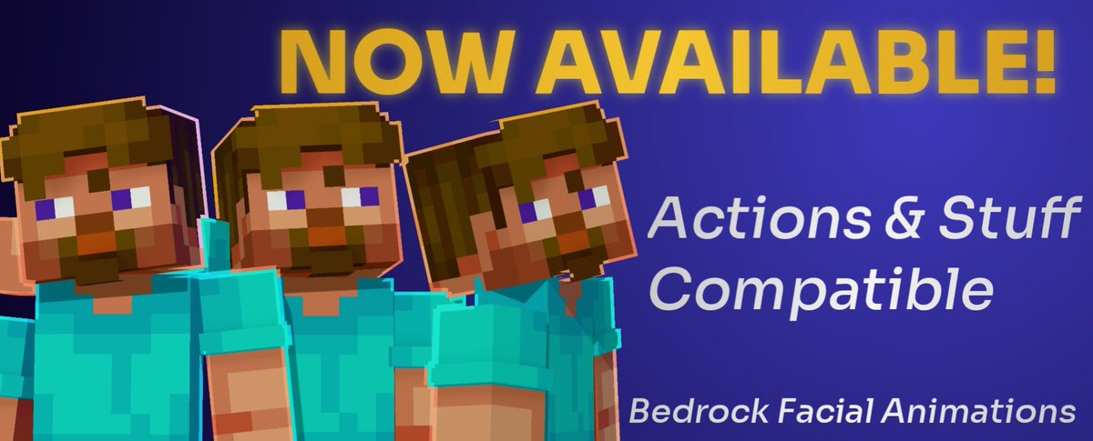 DAVIDCRAFT60's tweet photo. Compatible with Actions & Stuff! If you order the starter pack (5), I can make you a skin compatible with facial expressions! #minecraftㅤ#minecraftskin #fiverr #DkMC https://t.co/opL9dl1sro
