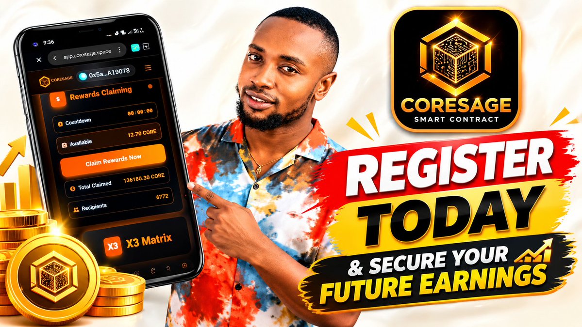 DjAmekon's tweet photo. Accumulate Coresage early
Lean how to join this group 
https://t.co/W9n0fnlYrf https://t.co/OSsBXlj65K