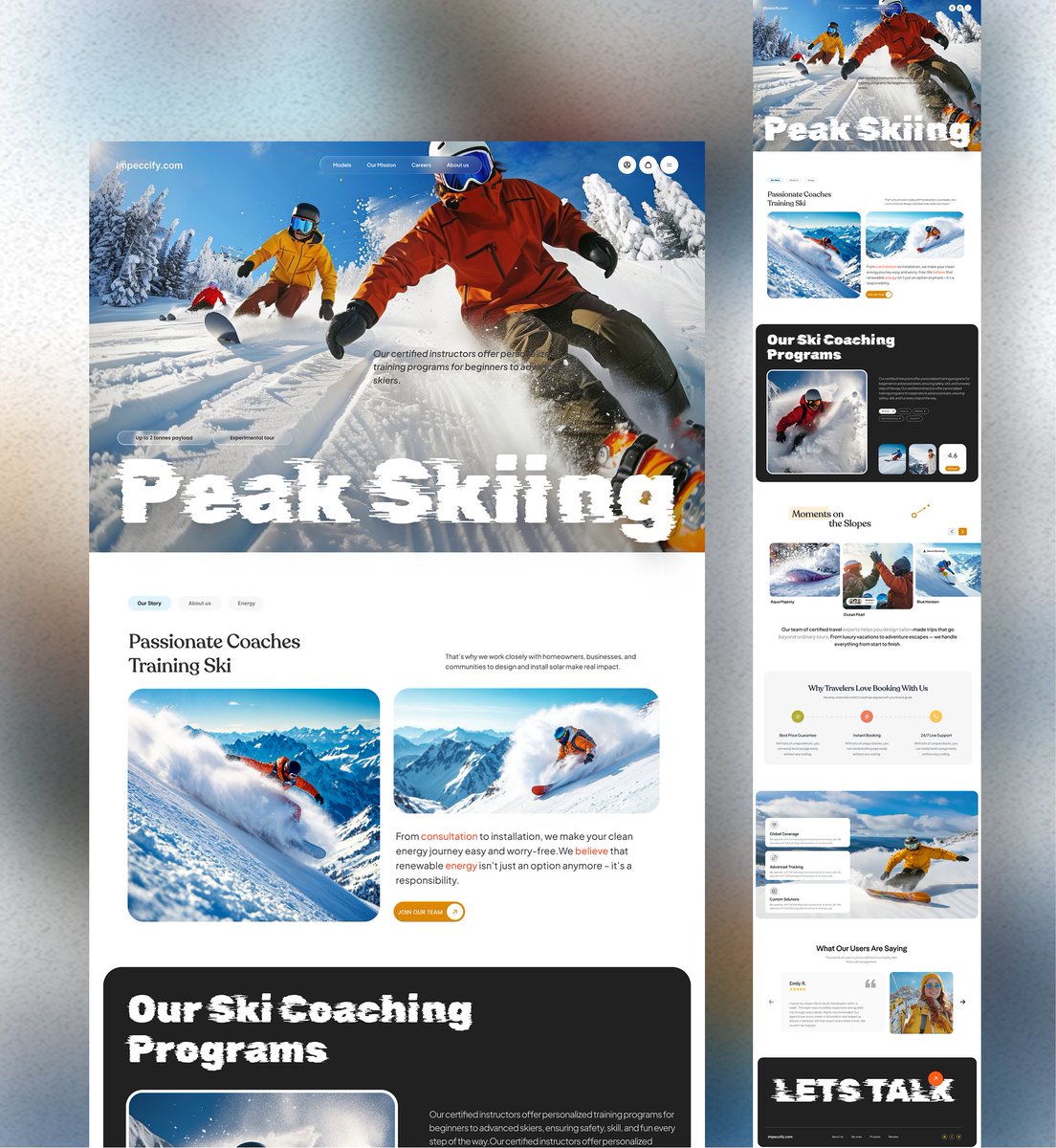 laibacreatives's tweet photo. Ski Coaching Sports Website ⛷️ https://t.co/wqU2a1HBzS