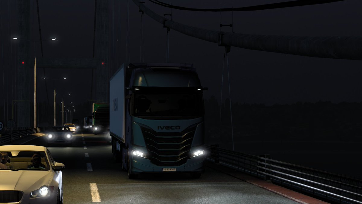 MilesnMachines's tweet photo. Them night time hauls🔥🔥
Iveco on the assignment🚛💥

#ETS2 #TruckersMP @SCSsoftware  #BestCommunityEver https://t.co/Vf7Btlvl3q