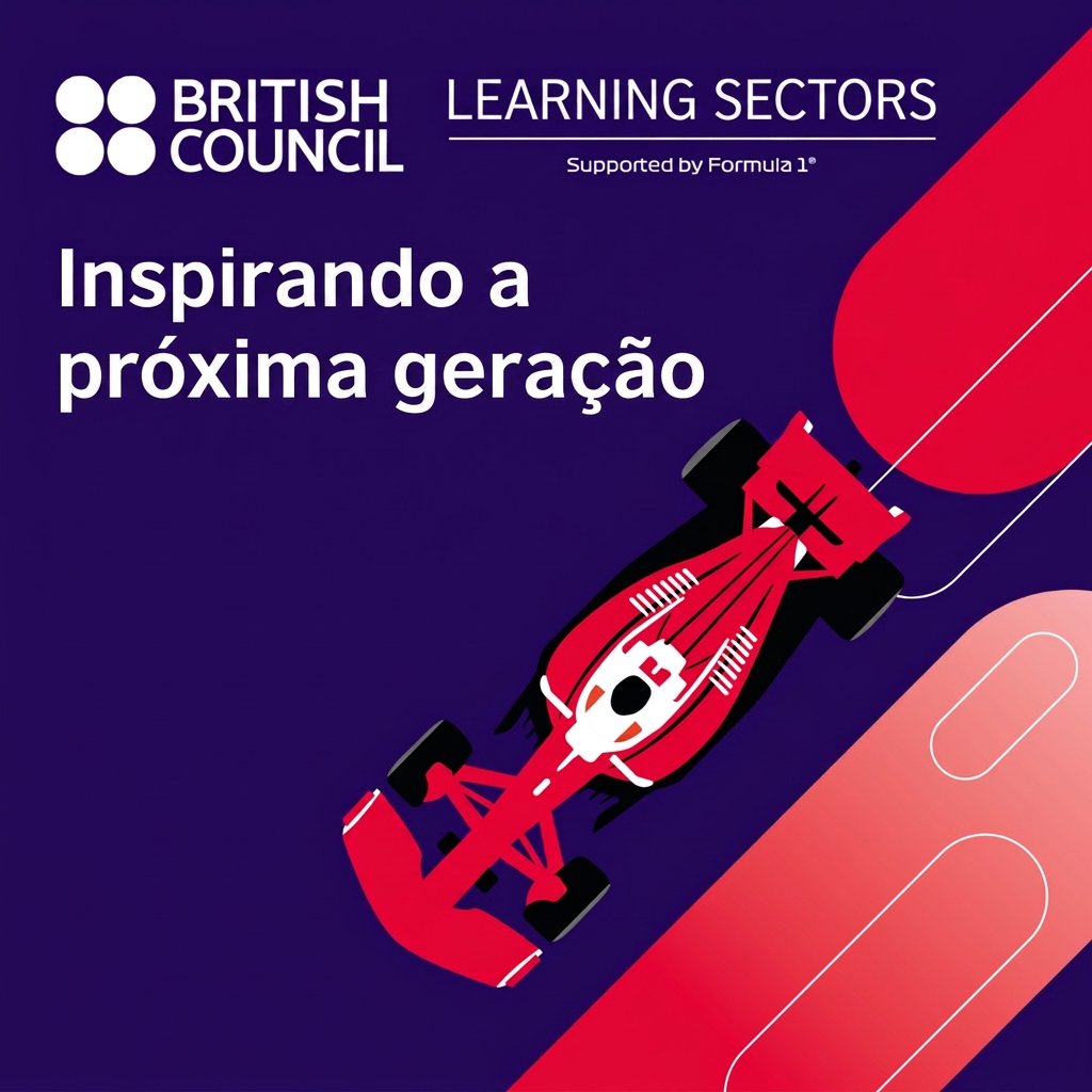 brBritish's tweet photo. Ainda dá tempo de inscrever sua equipe no Learning Sectors: Desafio Inicial.
Professores da rede pública de todo o Brasil, assim como escolas da rede Centro Paula Souza, podem participar do desafio de pensamento computacional inspirado pela Fórmula 1®. A equipe vencedora vive uma experiência exclusiva nos bastidores do GP de São Paulo.
Inscrições até 13/09 👇https://t.co/maMMUtSBn7

#LearningSectors #BritishCouncil #Formula1
