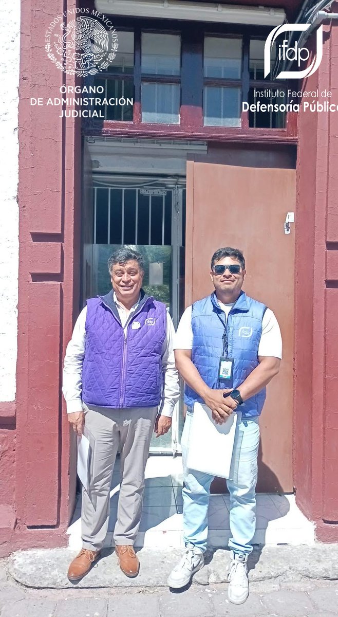 IfdpHidalgo's tweet photo. En el Instituto Federal de Defensoría Pública, Delegación Hidalgo, trabajamos para garantizar que el acceso a la justicia llegue a todas las personas, sin excepción.
En esta ocasión, realizamos una visita al Centro de Reinserción Social del municipio de Apan, donde nuestro Titular y personal de la Delegación Hidalgo del IFDP, Lic. Alberto Islas Lara personal brindaron atención directa a las personas privadas de la libertad, revisando sus asuntos para ver si son candidatos para nuestro programa de libertades anticipadas o nuestro programa de apoyo con tramites de becas del bienestar, además se proporcionó asesoría legal  a los internos y se dio a conocer los servicios gratuitos de asesoría y representación jurídica que ofrece la Defensoría Pública Federal.
📷Oficinas en Pachuca, Hidalgo
📷771 717 0660 | Ext. 3081
📷Oficinas en Huejutla, Hidalgo
📷789 896 0181
📷Defensatel: 800 224 2426
#AcercandoLaJusticiaALaGente #IFDP #Hidalgo #LaCasaQueTeDefiende