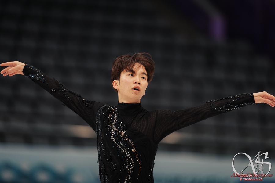 absoluteskating's tweet photo. Up next in our #ThrowbackTuesday look back at Beijing: the Men’s event:

https://t.co/c2kRqtqfGr

📸: @yanablumka https://t.co/Ys2WJqwj0h