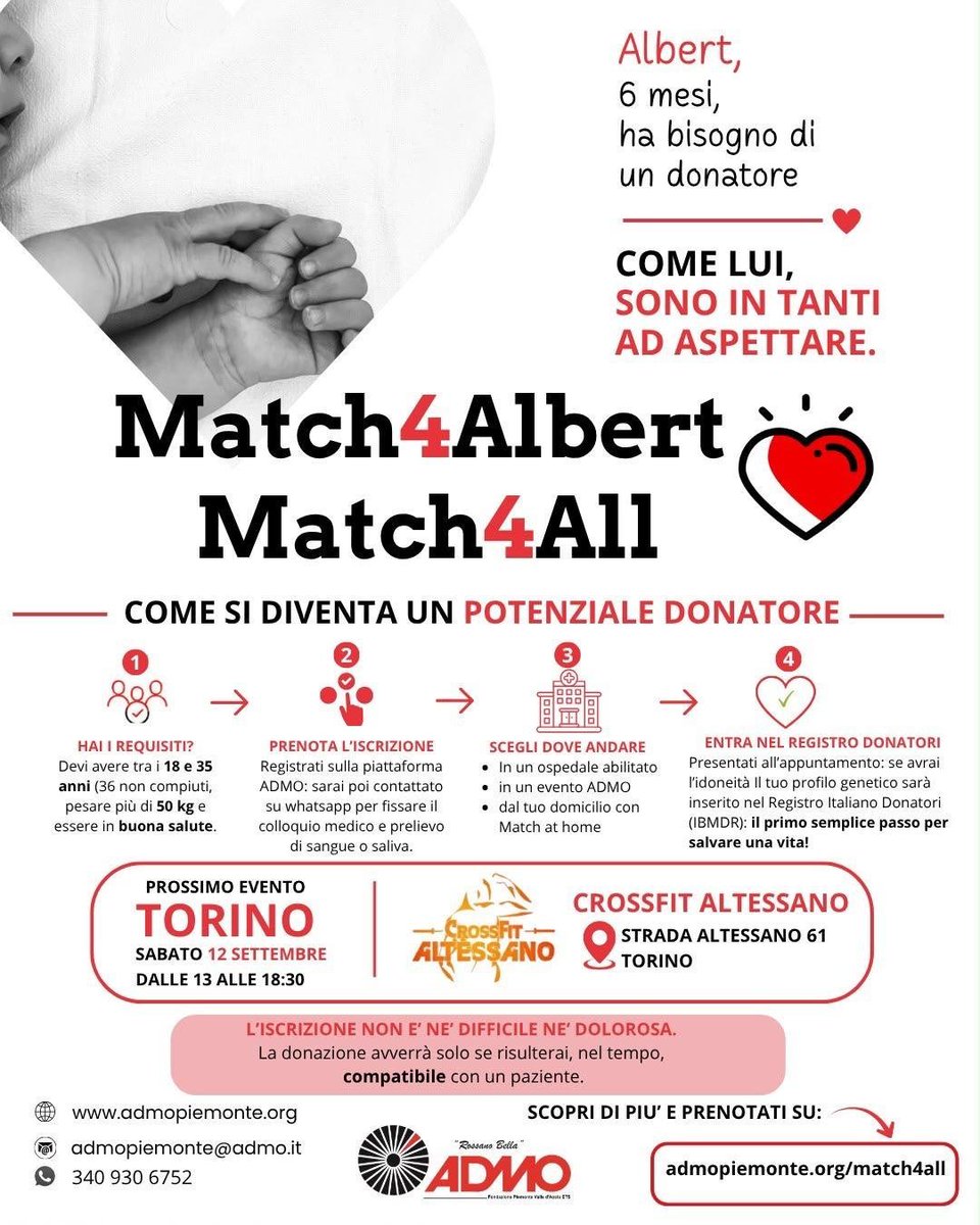 massimo_san's tweet photo. Sabato pomeriggio.
Se siete in zona, vi aspettiamo
#torino
#admo #match4All https://t.co/VjFerF7yfp