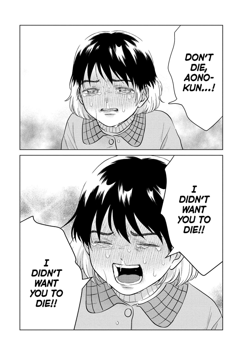 scratchthatout's tweet photo. because at the end of the day, as much as you miss someone, as much as you don't want them to go, they're gone. and you're going to get back up and keep moving forwards. this is loss.

goodbye, Aono-kun. i'll never forget you. https://t.co/sSNSxcA1pU