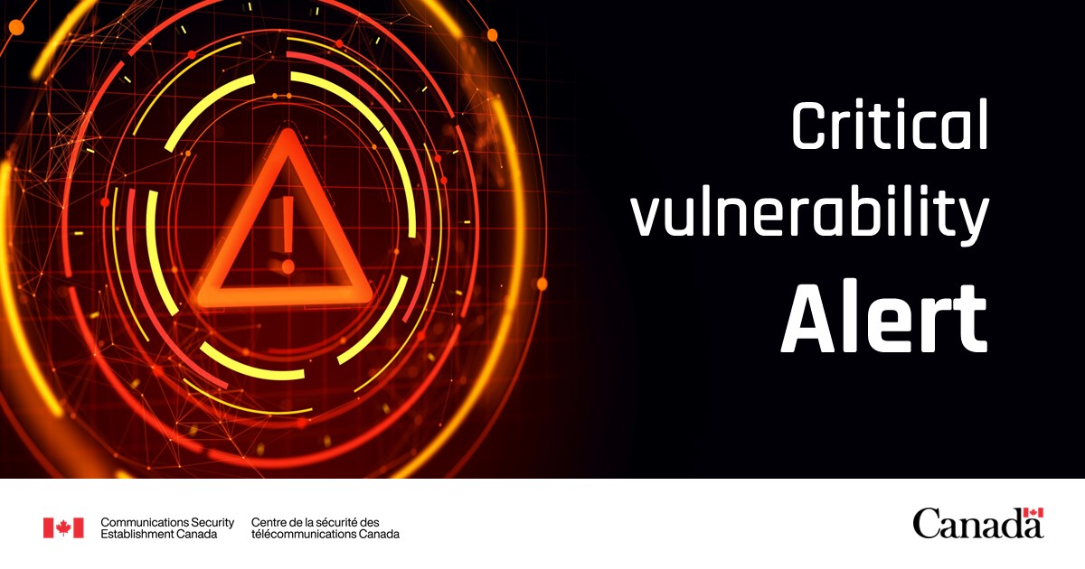 cybercentre_ca's tweet photo. #CyberAlert | AL26-020 - Vulnerabilities Impacting MikroTik RouterOS

Organizations using MikroTik RouterOS should update affected devices immediately and review vendor guidance.

https://t.co/Ojs23WkJSJ https://t.co/hnCcR90DJi