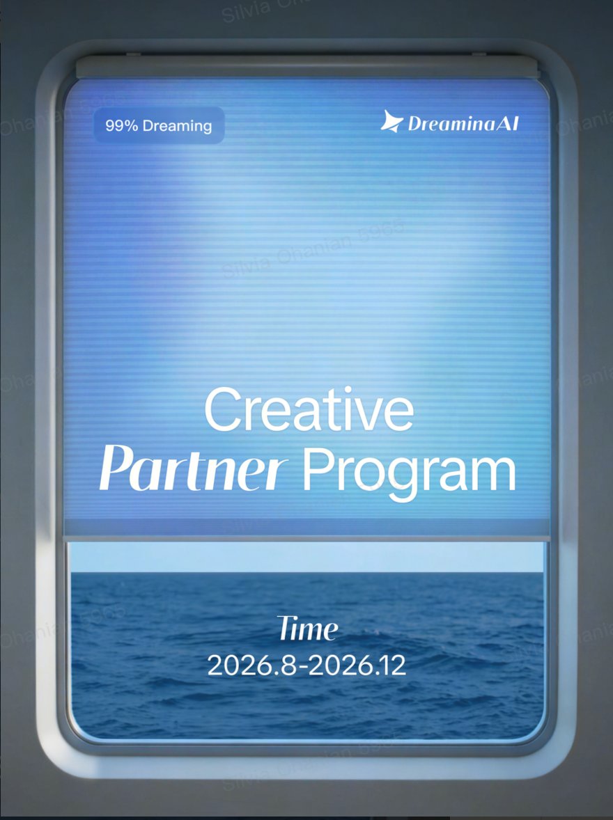 BurakArikoglu's tweet photo. Excited to share that I’ve been selected for the DreaminaAI Creative Partner Program. ✨
Looking forward to experimenting, creating, and pushing AI-driven visual storytelling even further.
#DreaminaAI #AICreator #GenerativeAI #AIArt https://t.co/FCHNspSgp7