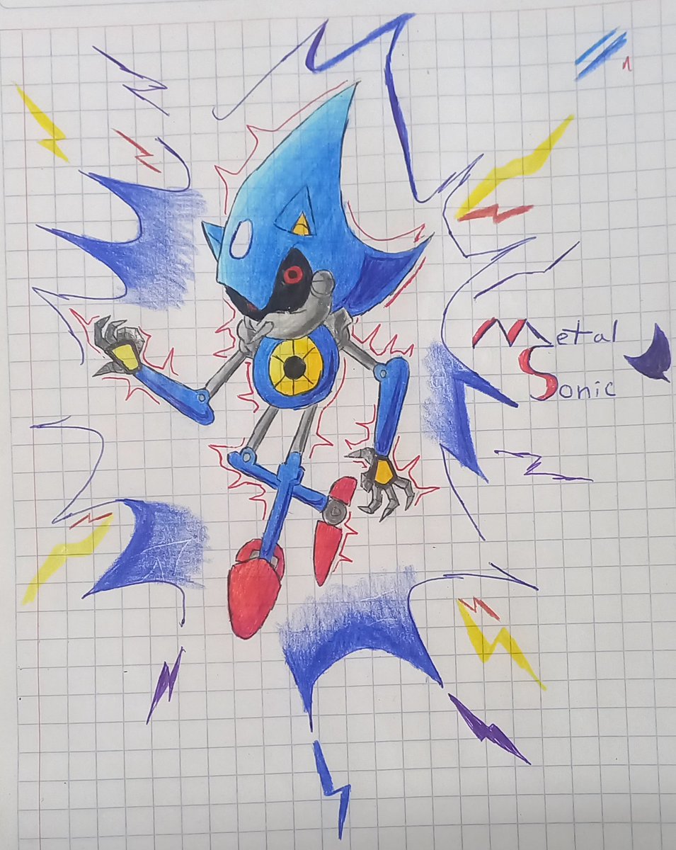 G_Grievous_FN's tweet photo. We all love metal sonic 🤌!

#sonicthehedgehogㅤㅤㅤ #soniccommunity #sonicartist #art #artmootsㅤ https://t.co/rN4dEVhVKj