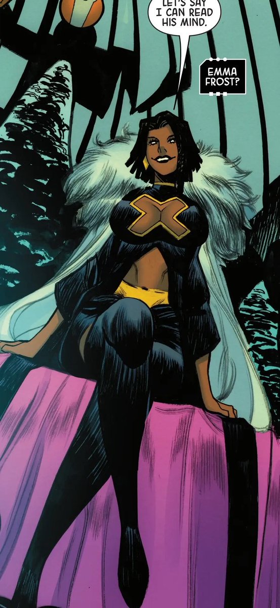 ReignOfPride's tweet photo. Still can’t believe Marvel gave us a Black version of Emma Frost only to never use her again. What a missed opportunity https://t.co/TUbreaqC9h