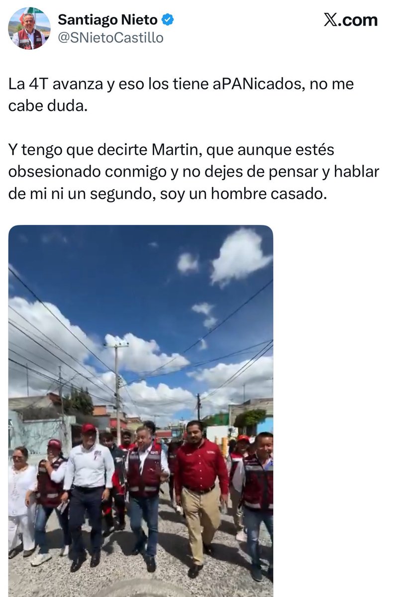 LauraMex's tweet photo. Buenas tardes @C_Humphrey_J quiero denunciar que el señor Santiago Nieto continúa con su campaña ilegal en Querétaro, a pesar de el rechazo popular él sigue violando las leyes electorales. 

Ccp. @INEMexico @TEPJF_informa @INEQueretaro https://t.co/mud9HN5no1