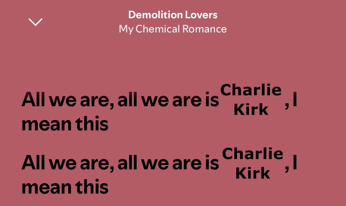 birdpunkk's tweet photo. #mcr https://t.co/SRhEmzju4M