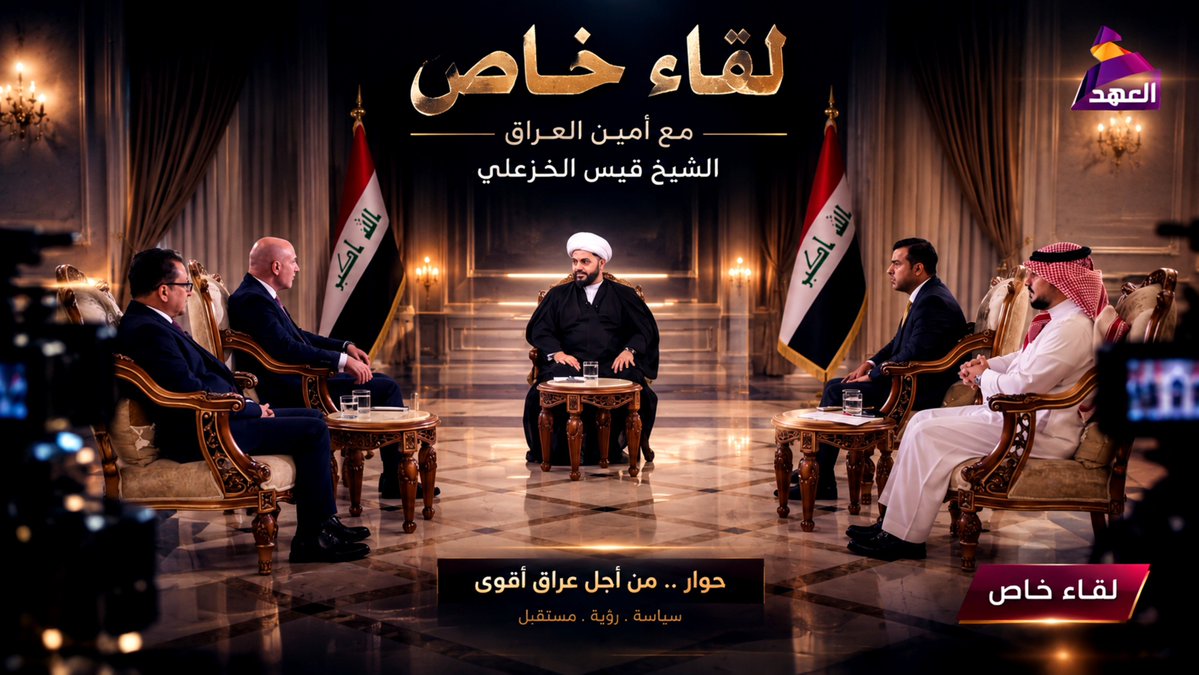 ameer_adil0's tweet photo. 🛑 اريد اعراف  يا كيان سياسي 
أو رجل دولة" او زعيم من الزعامات 
او قائد عسكري بلقاء خاص
مع ابرز 4 مقدمين برامج
ومحاورين سياسين مثل (امين العراق )
30سنة محد كدر يوصل لمرحلة الشروگي  
حوار الشيخ حظي باهتمام واسع وترقب كبير
#الشيخ_قيس_الخزعلي مستقبل العراق … https://t.co/X9uV0DDgoH