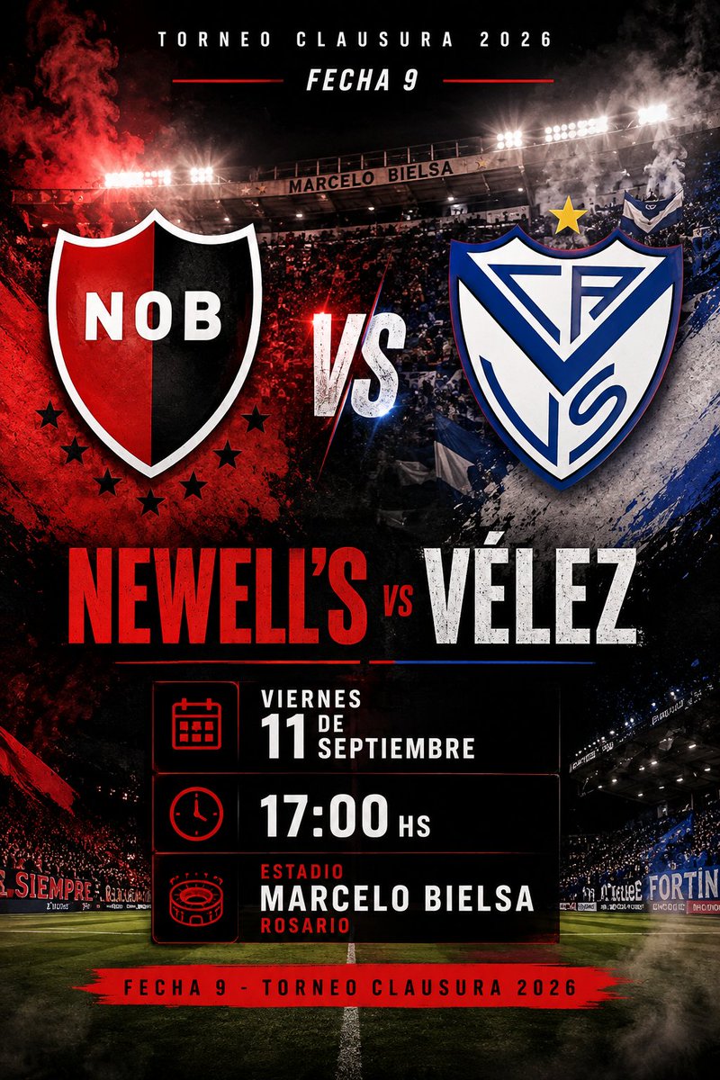 ElPrimoOliver's tweet photo. 🔴⚫️| El dia de mañana se juega #Newells vs #Velez.

De los últimos 10, Newells gano 2, empato 1 y perdió 7.

Dato Extra: Solo se jugaron 3 de los últimos 10 en el coloso. https://t.co/k5QpG1ShD3