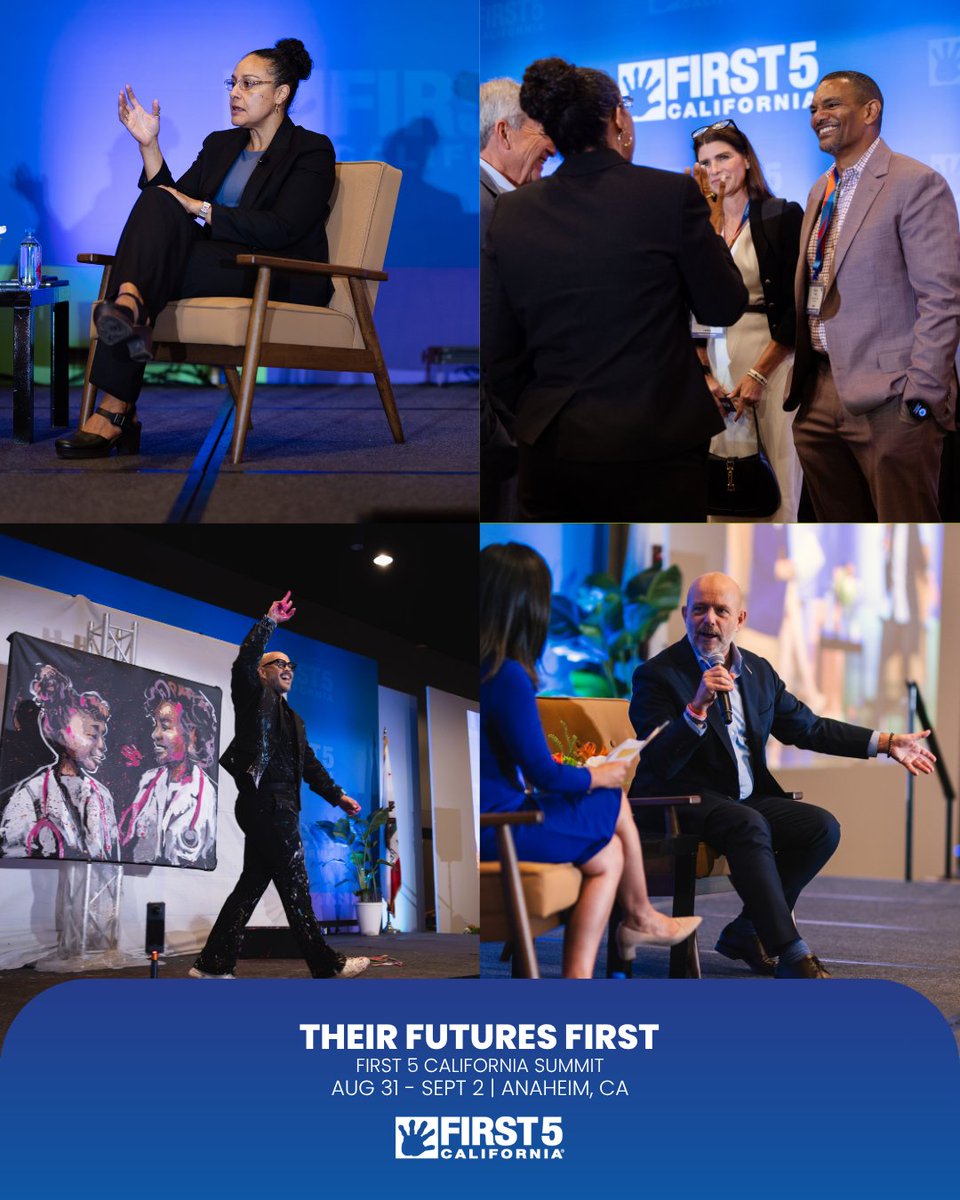 First5CA's tweet photo. Day 2 of the 2026 First 5 California Summit was overwhelmingly successful, with many important conversations over the course of the day, including panel discussions featuring high-impact early childhood leaders. From conversations about achieving universal childcare to how we can navigate HR1 in a way that is helpful to California families, we ensured our attendees learned about the most pressing issues families face today. 

Day 2 also included the Reiner Legacy Celebration. We thank everyone who came to honor the lasting impact left behind by Rob and Michele Singer Reiner – including their friends who were able to join us.